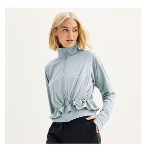 FLX Blue Wicking active top